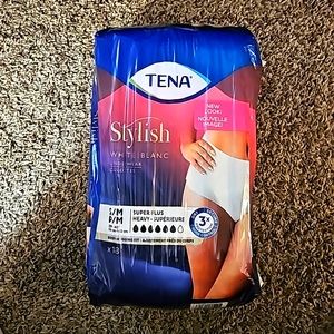 Tena Incontinence Underwear for Women, Super Plus, S/M, 18 Ct
